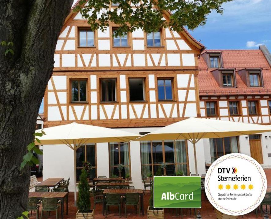 4 Apartments Im Hof By Gasthof Linde Albstadt Exterior photo